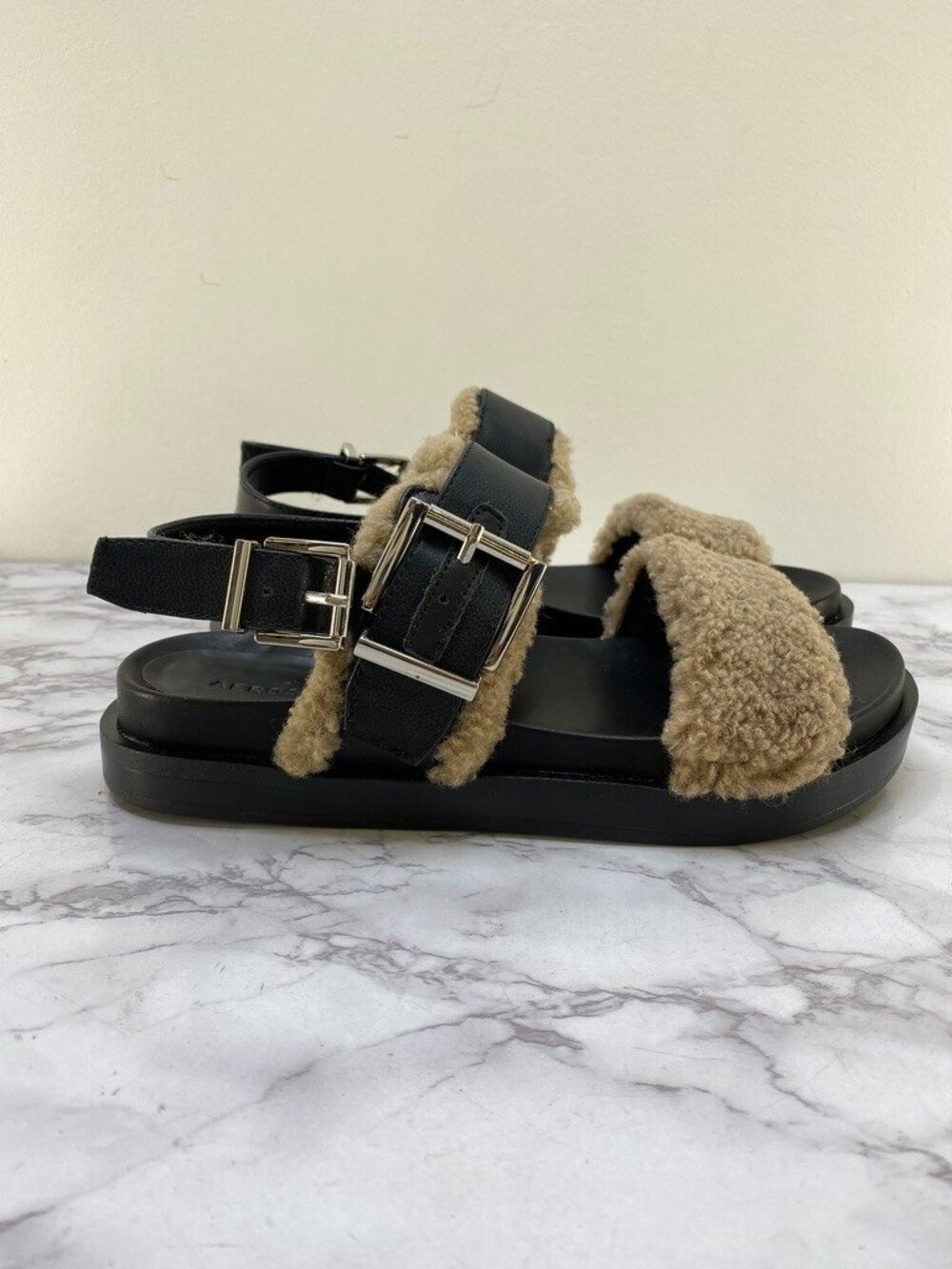 Aerosoles Women's Lada Buckle Strap Footbed Sandals Lord&Taylor SZ 7M